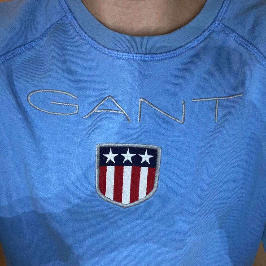 Blå Gant tröja stl 170 - 90