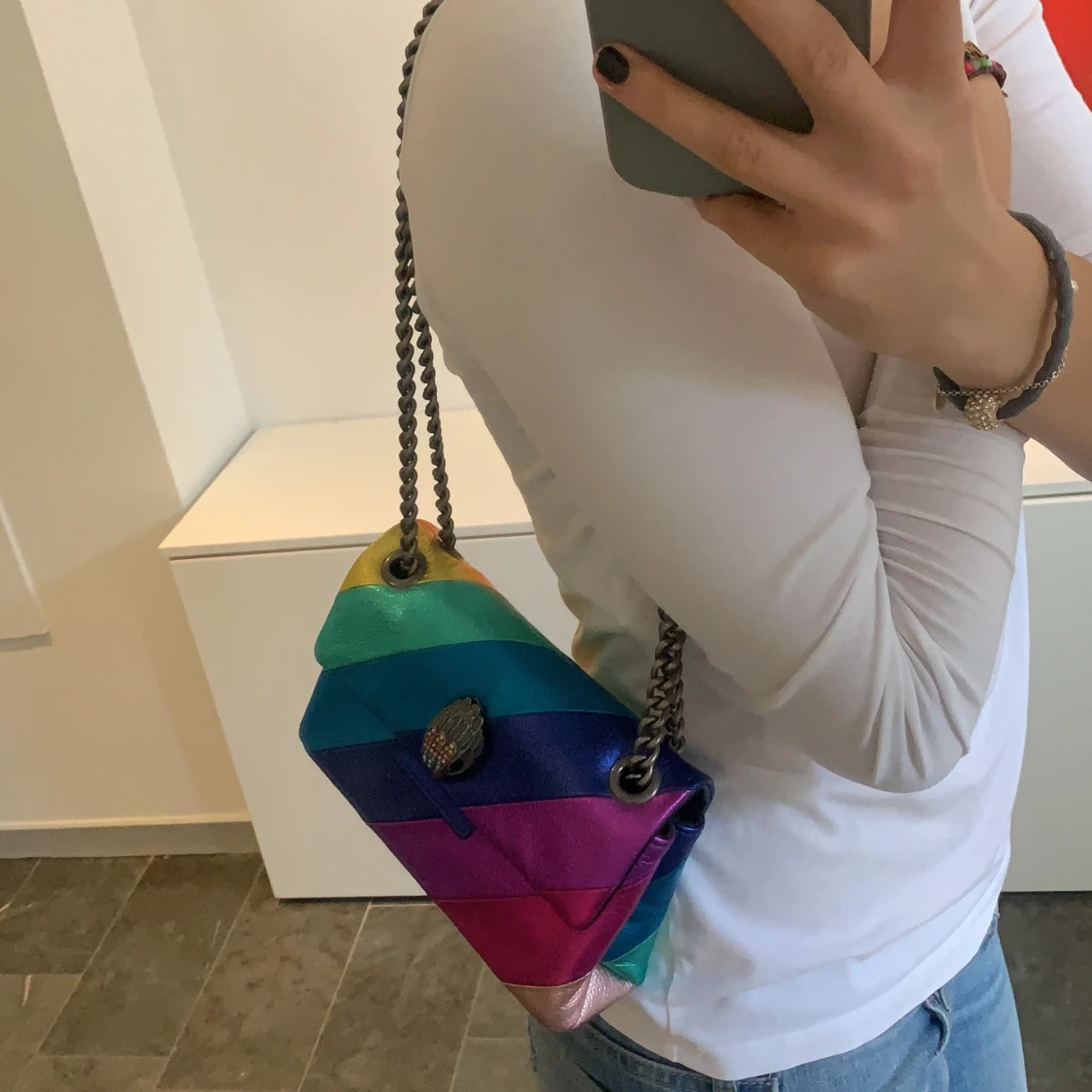 Kurt Geiger väska 🌈🌈⭐️⭐️⭐️👛 - 91