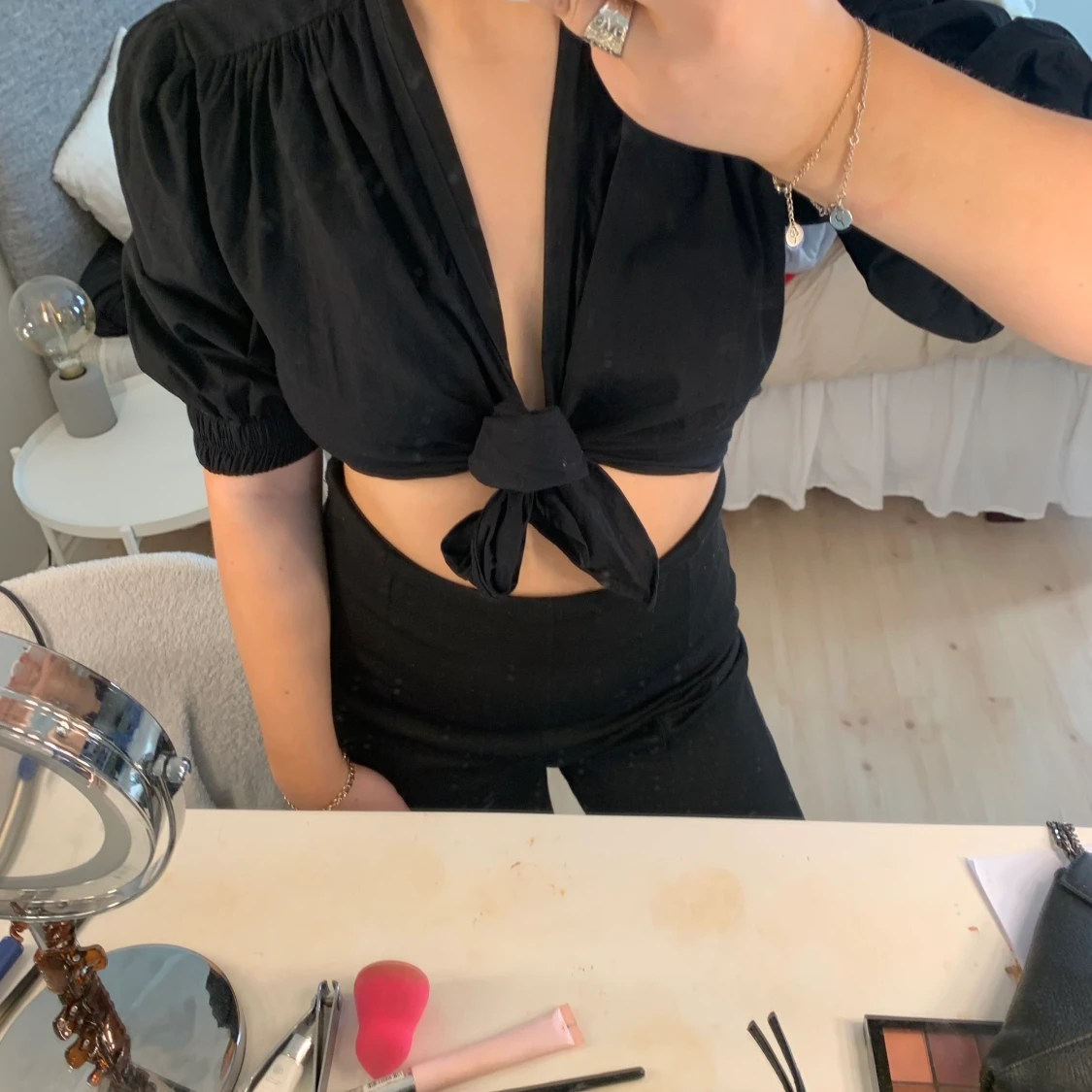 Svart snygg topp från Zara