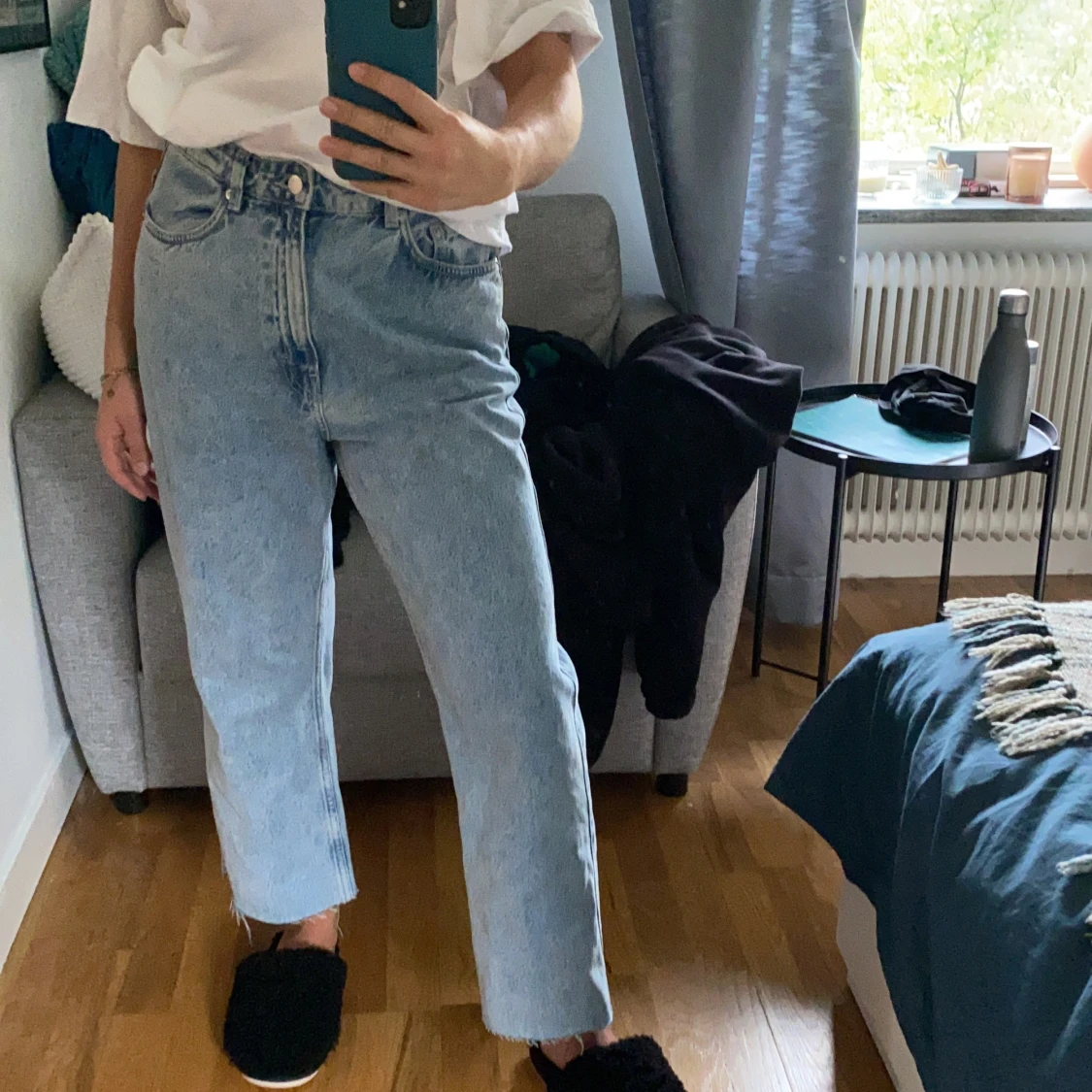 Oversized Row jeans från weekday  - 91