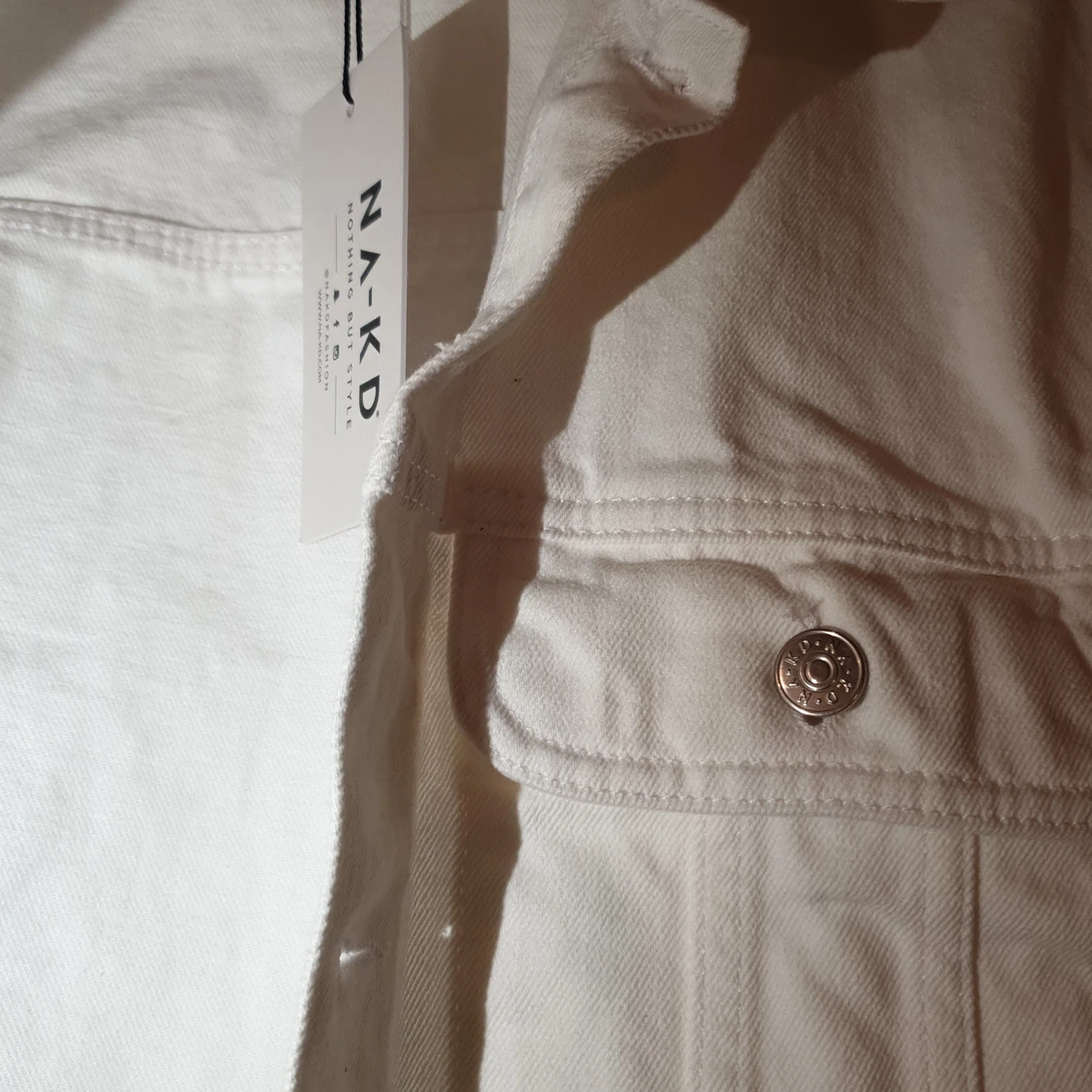 Vit jeansjacka  - 91