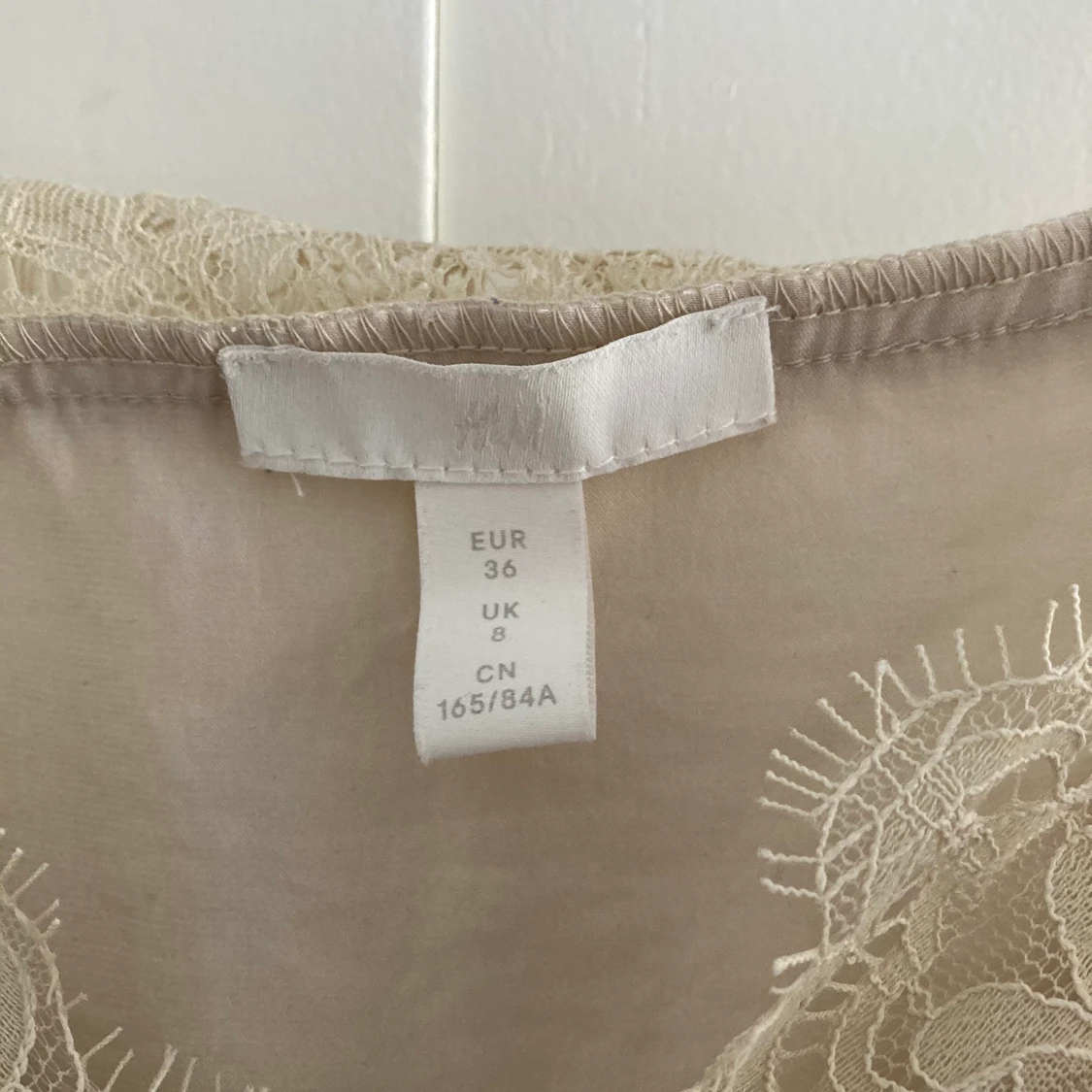 H&M - spetslinne strl S  - 91