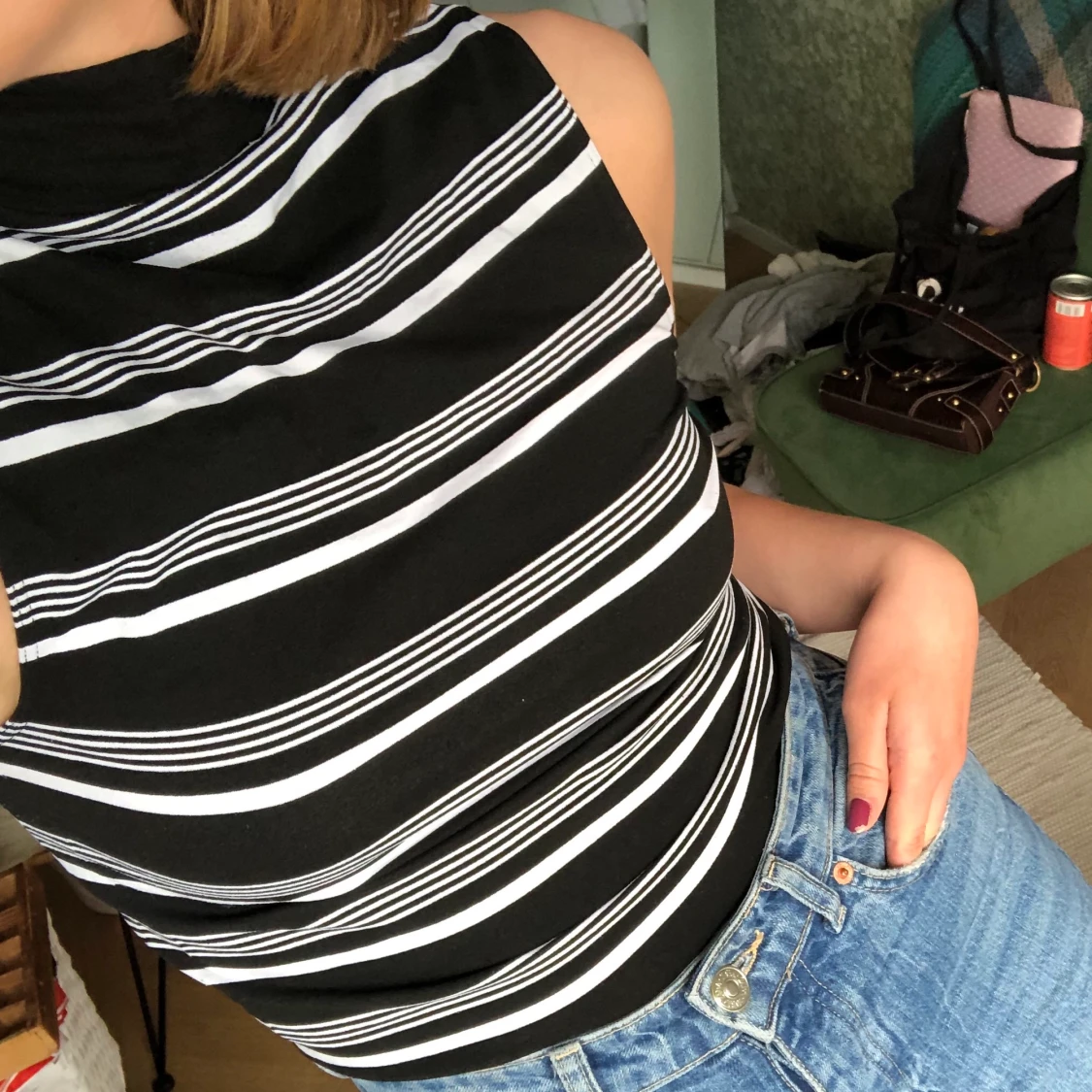 Turtleneck topp - 90