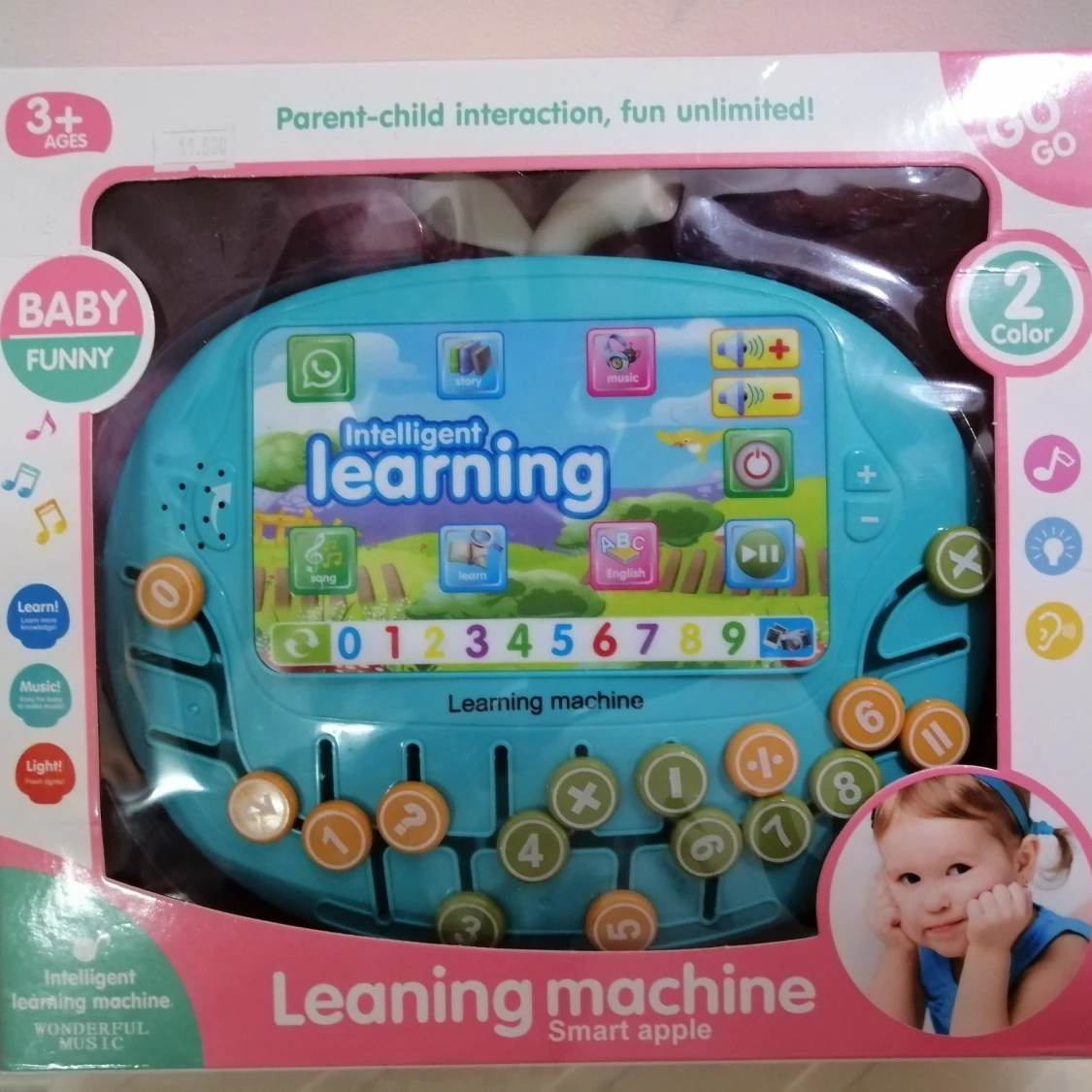Learning computer for child 