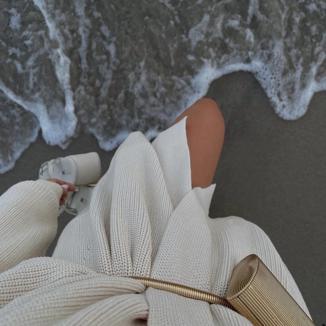 ZARA OMBLOGGAD TRÖJA KOFTA - 91