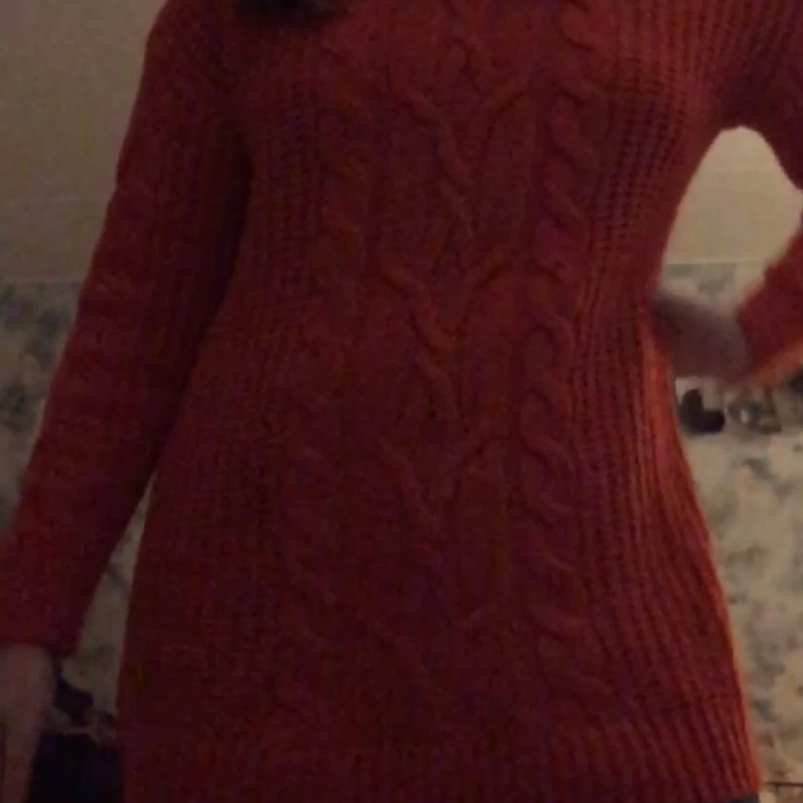 Stickad tröja