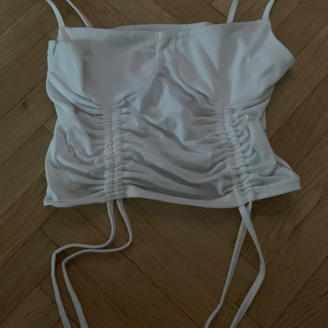 Cropped white top  - 90