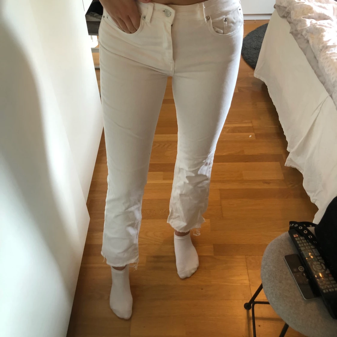 Vita raka jeans