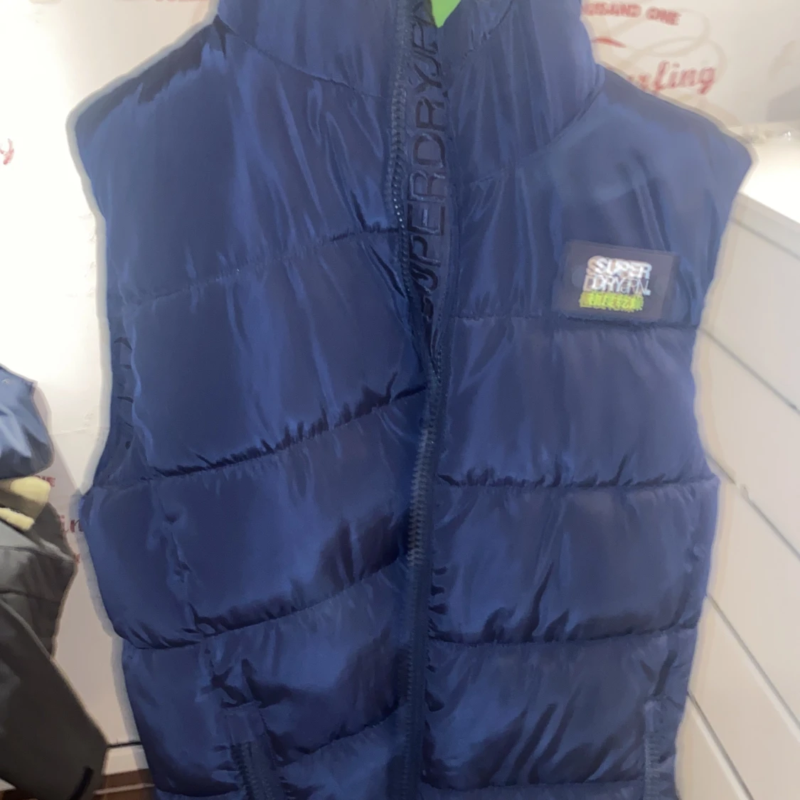 Superdry väst, strl s - 90