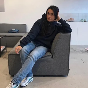 Sporty & Rich Hoodie - Sporty & Rich hoodie in navy, size M