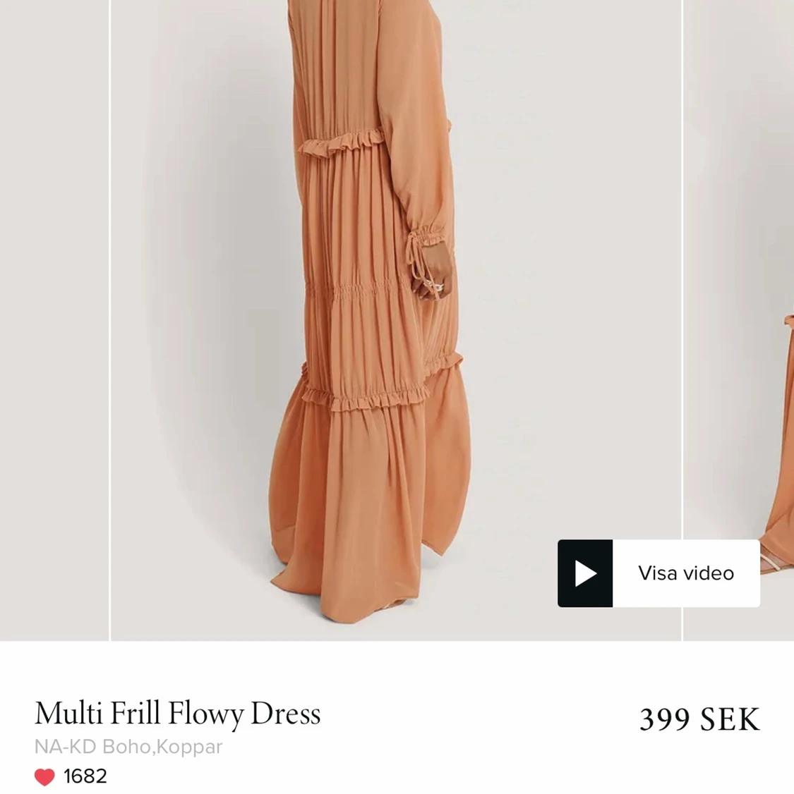 Oanvänd maxiklänning från NAKD - 91