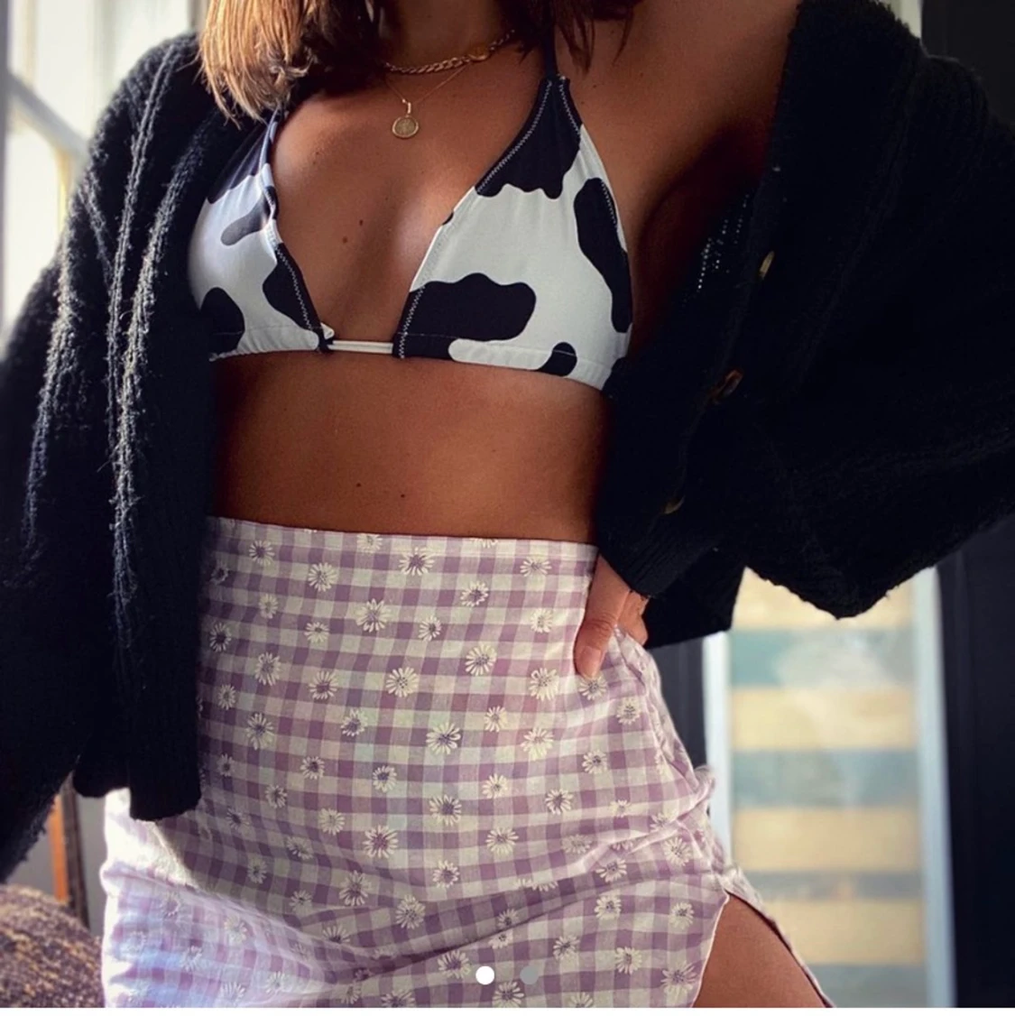 Ko print bikiniöverdel