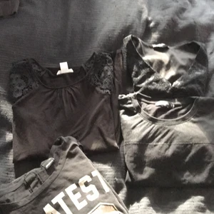 Strl M - 4 långärmade tröjor 