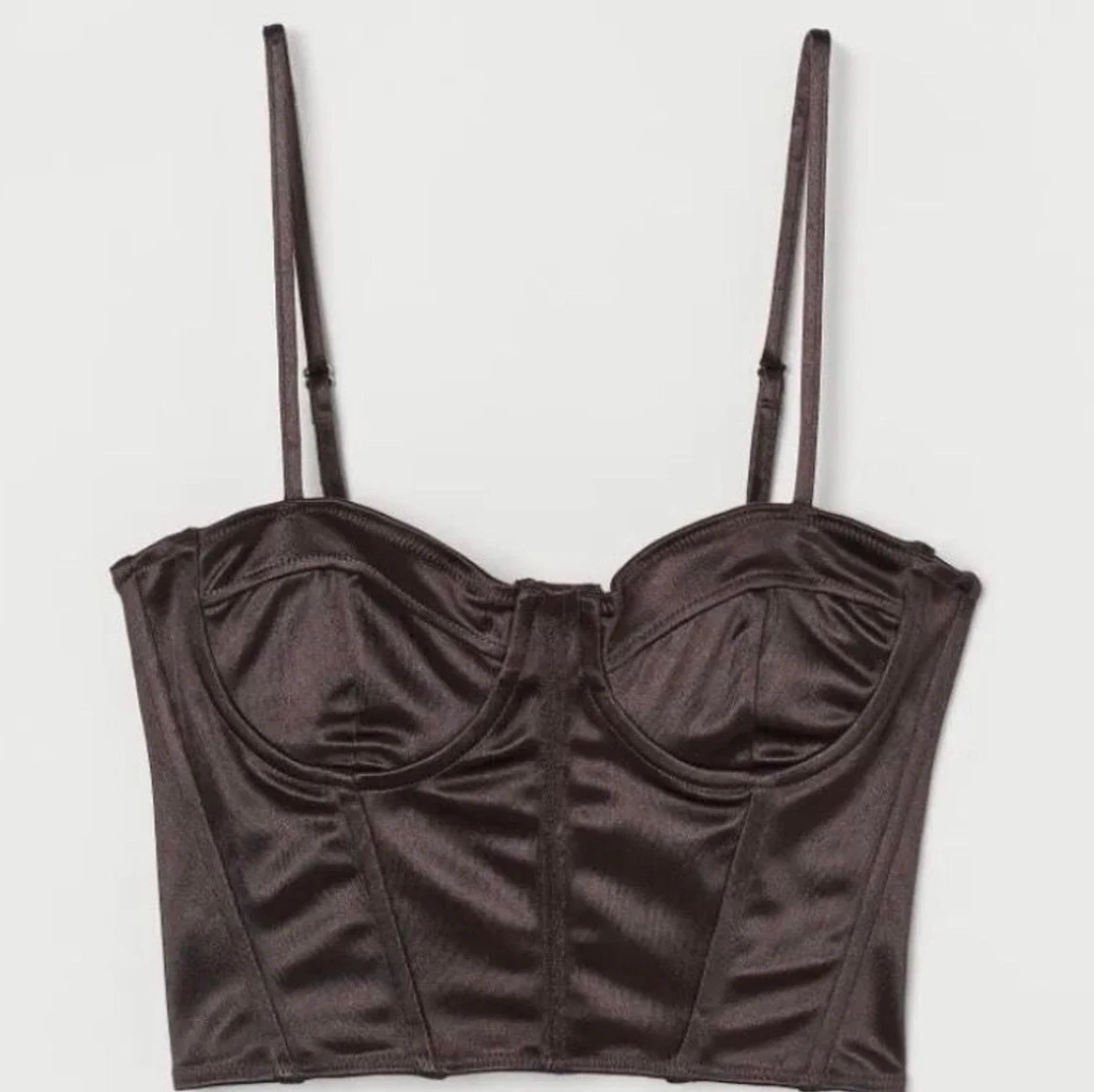 Brun korsett topp i storlek 32 - 91