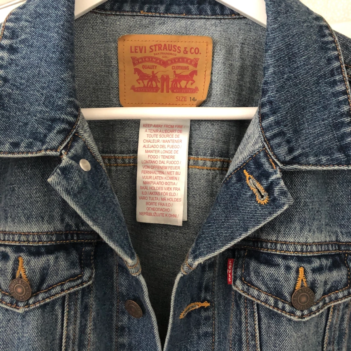 Levis jeansjacka - 90