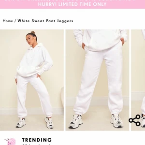 vita mjukis  - ifrån ppl, sitter ganska lågmidjat på mig men passar inte längre! Använda utanför hemmet en gång :) hör av dig för frågor osv