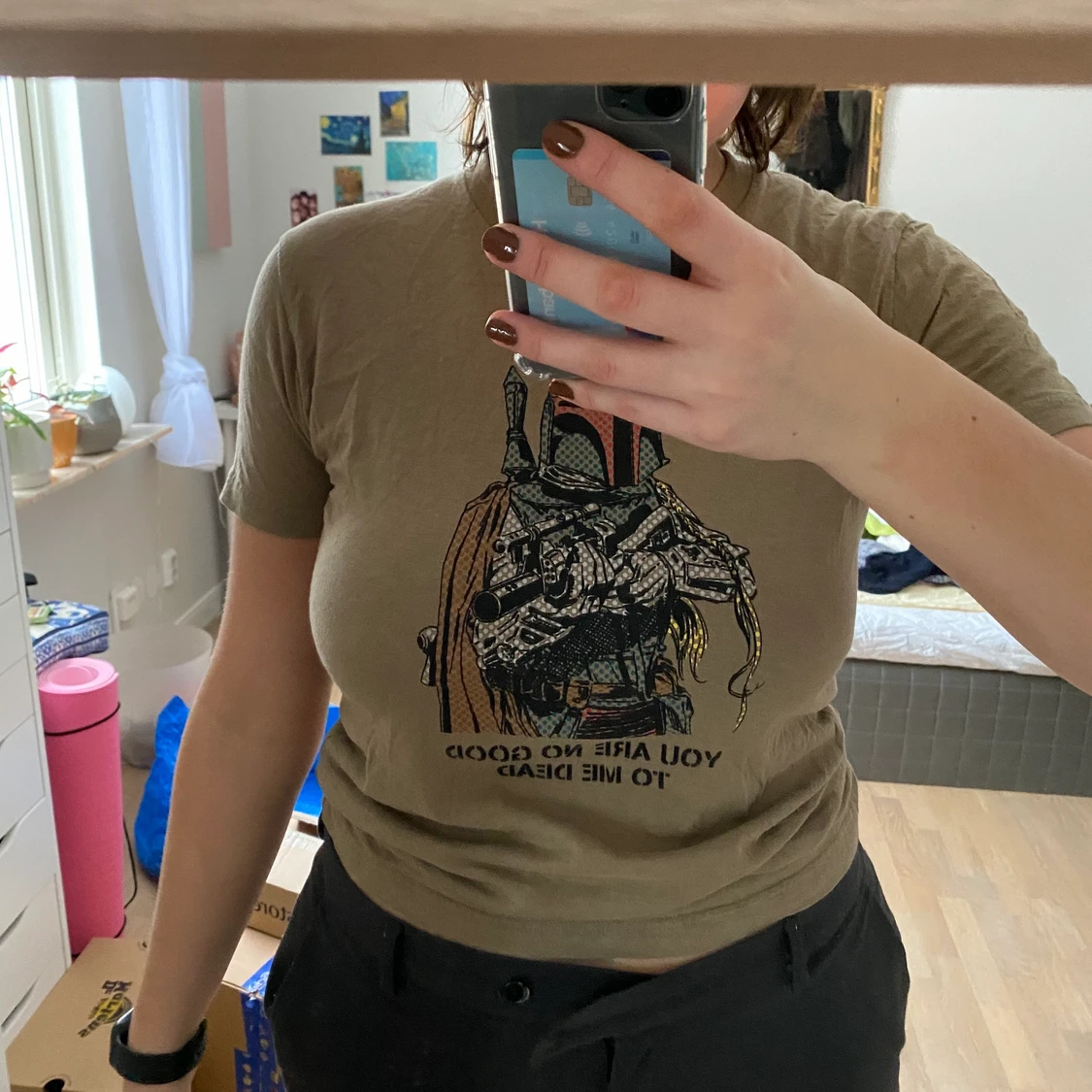 Baby tee med starwars tryck 