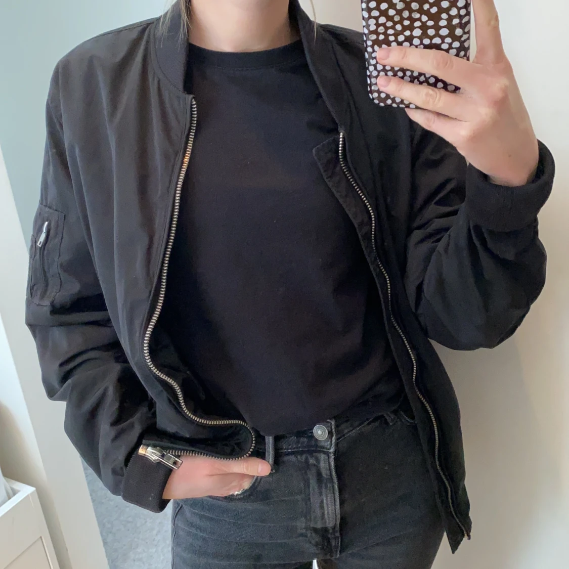 Bomberjacka svart