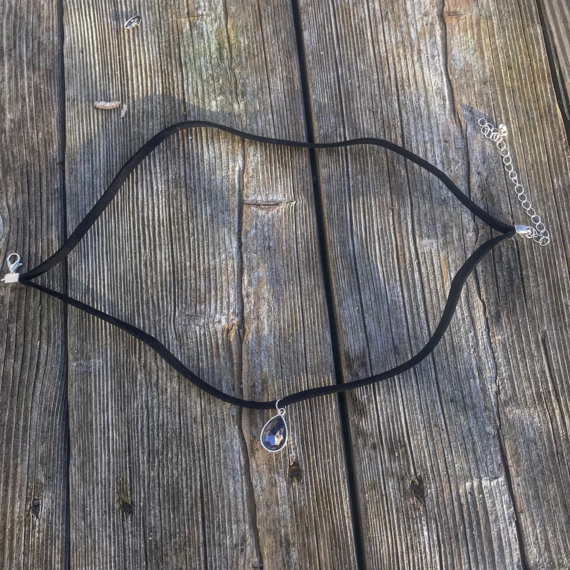 Halsband med diamant - 90