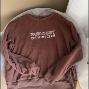 Sweatshirt  - Jätte skön sweatshirt i mocka färg, den ligger bara i gadroben ingen fläckar den är helt ren 