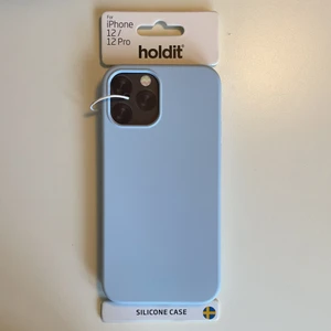 HOLDIT iPhone 12/12pro - Skal i färgen ”mineral blue” från Holdits vårkollektion, aldrig använt! Passar iPhone 12/12pro 💕