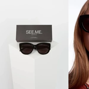 Solglasögon  - Säljer mina fina SEE ME glasögon från Gina tricot, köpte dom i somras på butik. Köptes för 499kr säljer för 200kr, är det flera intresserade blir det budgivning.