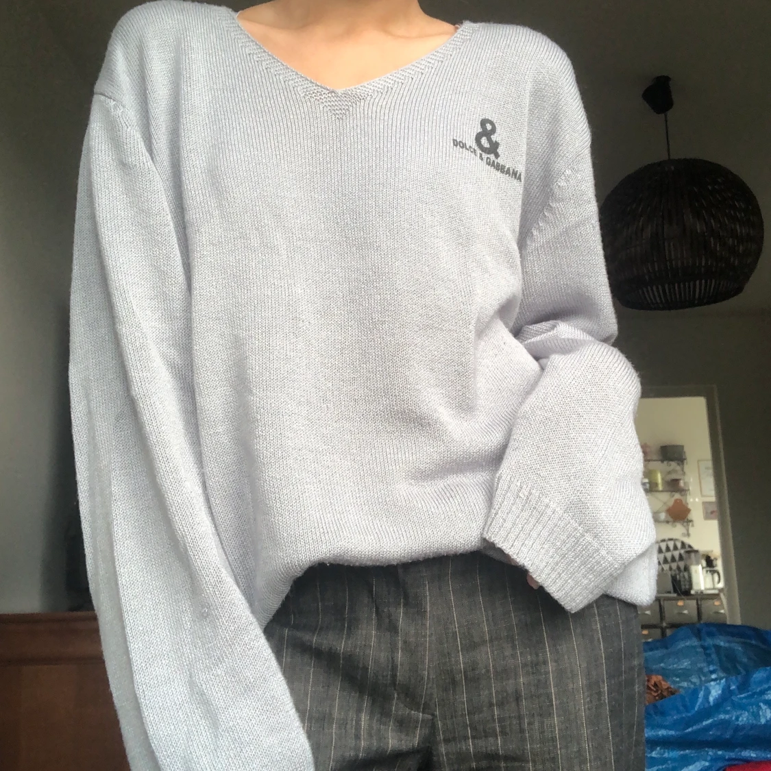 Skön stickad tröja