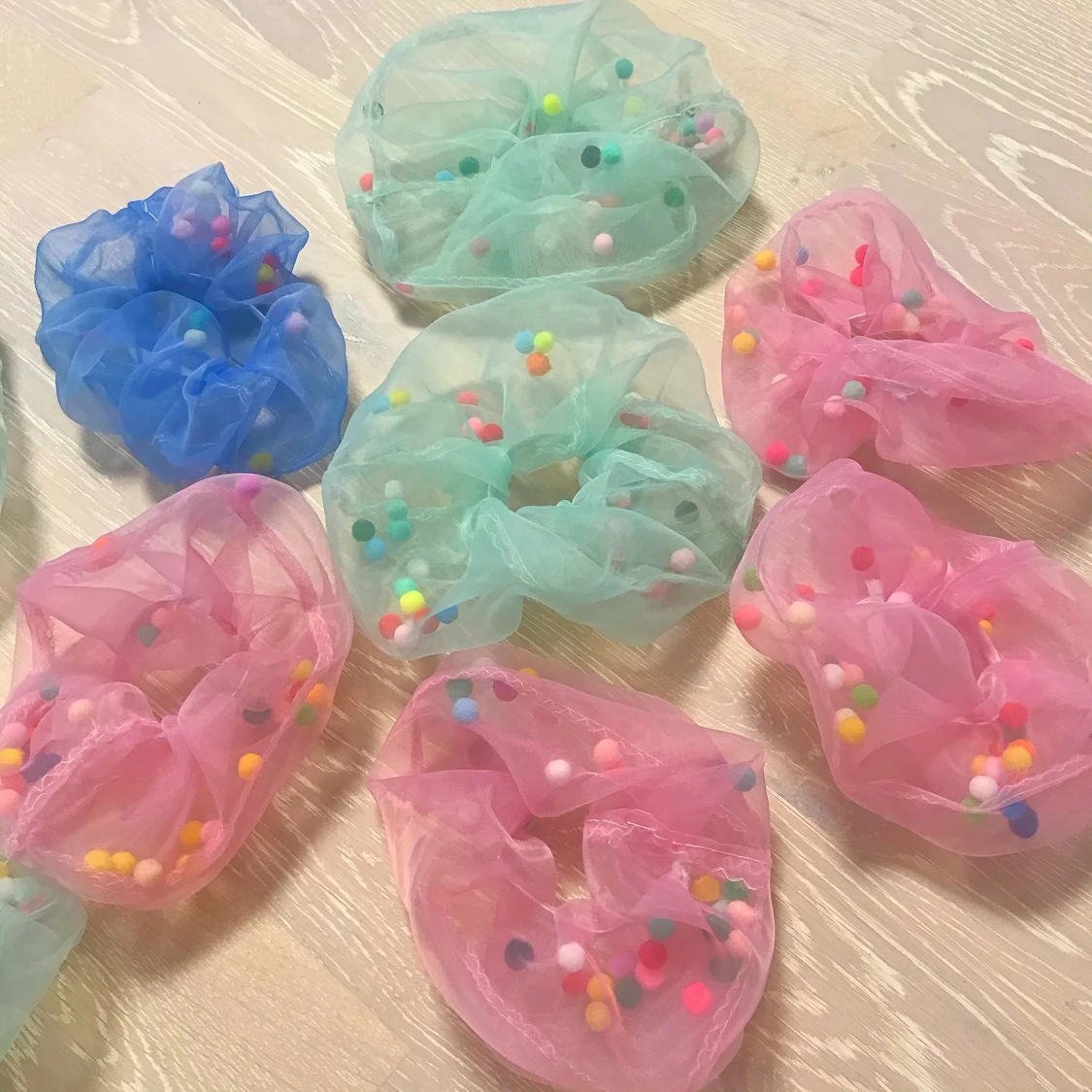 Organza scrunchies🌸 - 90
