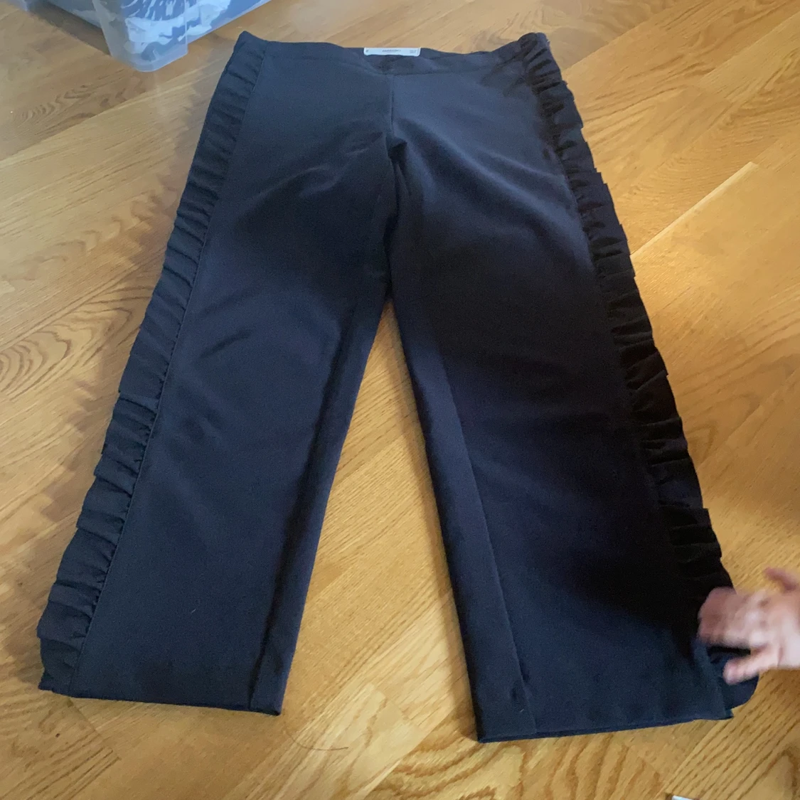 Kostymbyxor med revär - 90