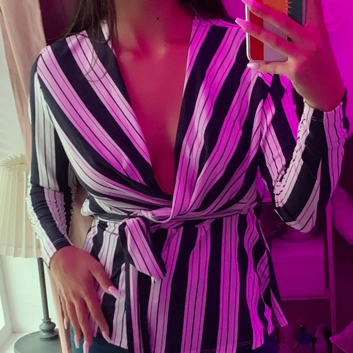 Elegant tröja med band