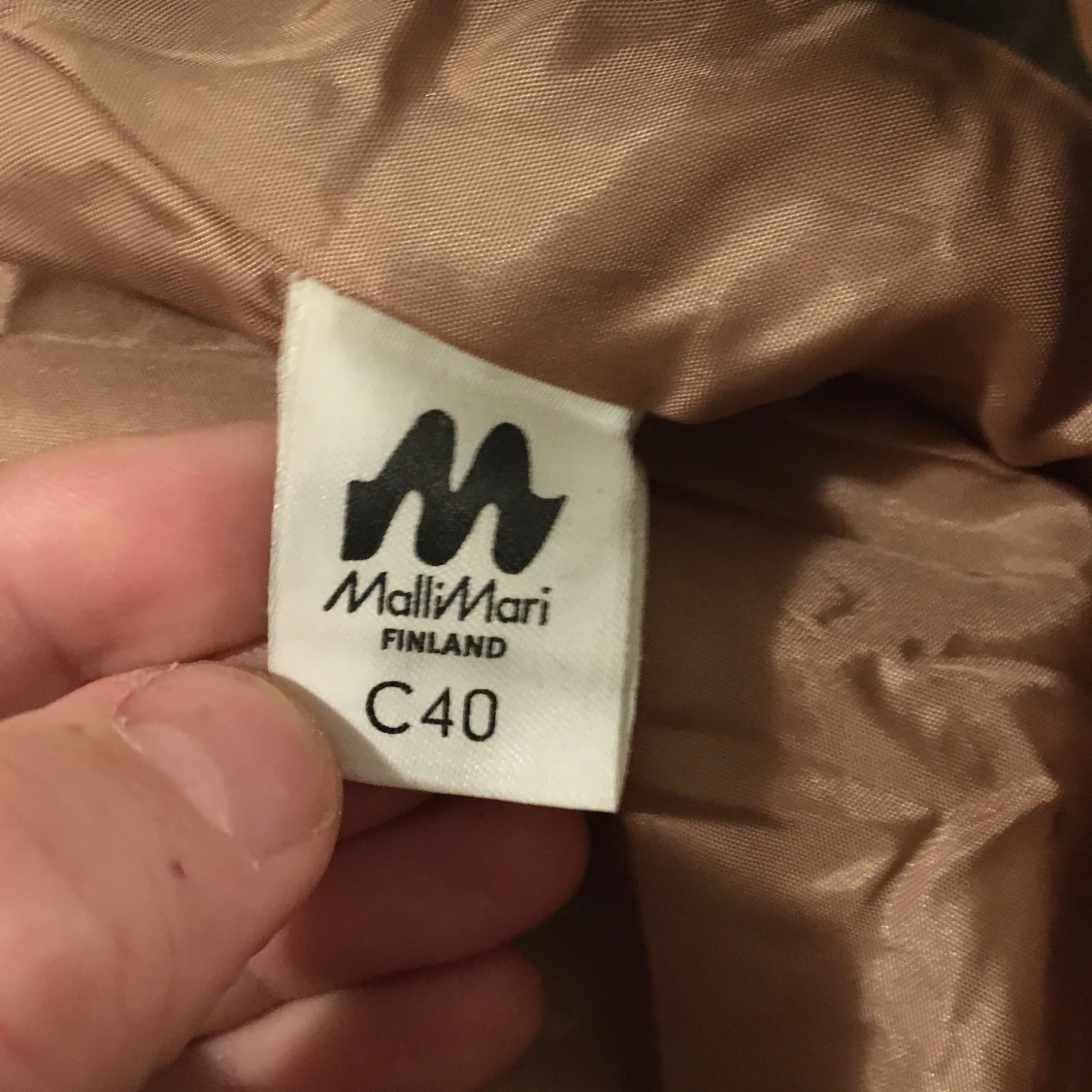 Varm MalliMari ullkofta/jacka  - 91