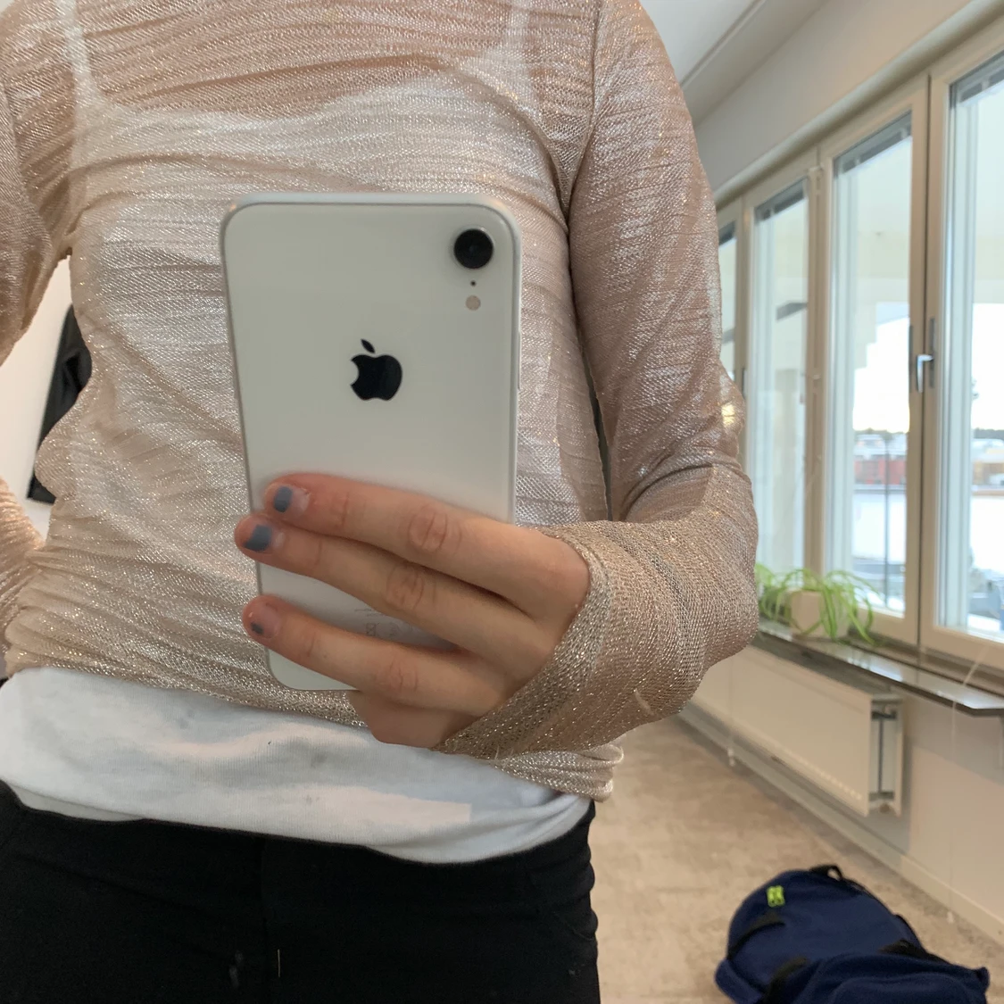 Glittrig tröja - 90