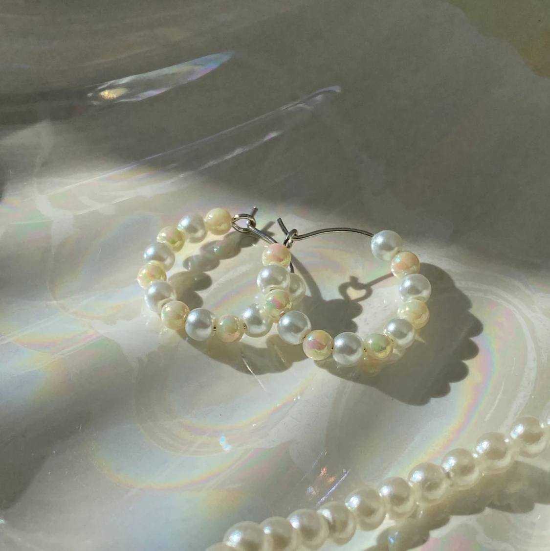 egentillverkade örhängen  - 90