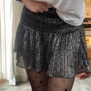 LÅNAD BILD, jätte snygg glittrig kjol från zara köpt för 259 kr💗 buda från 100kr💗