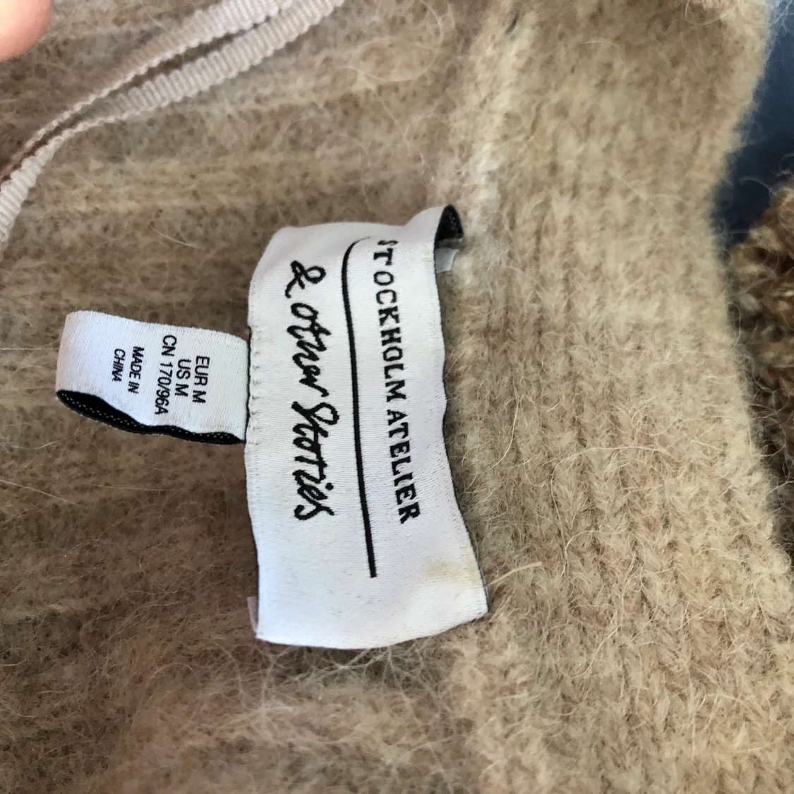 Beige stickad kofta - & other stories - 91