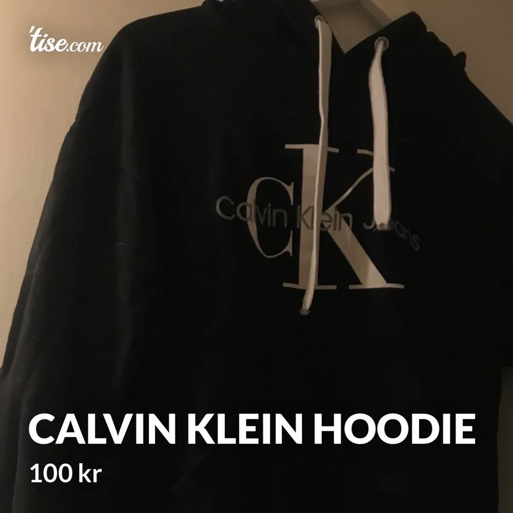  Calvin klein hoodie i storlek xs🥰. Hoodies.