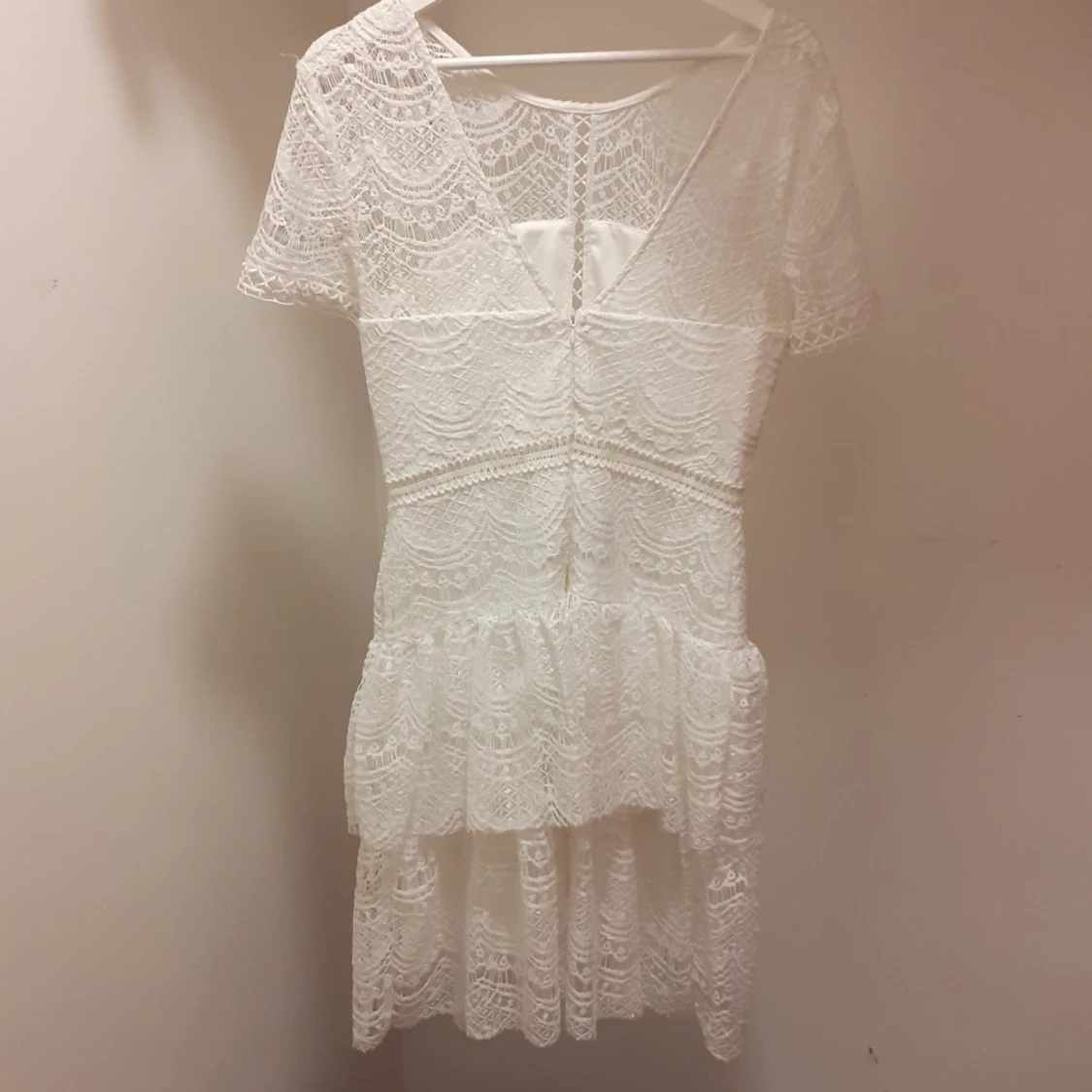 Vit klänning  - 90