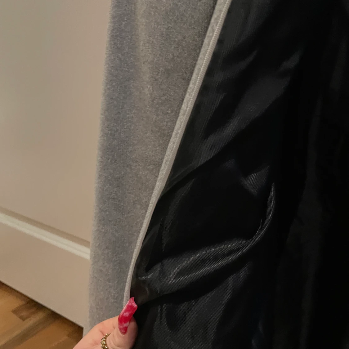 Grå jättefin kappa - 91