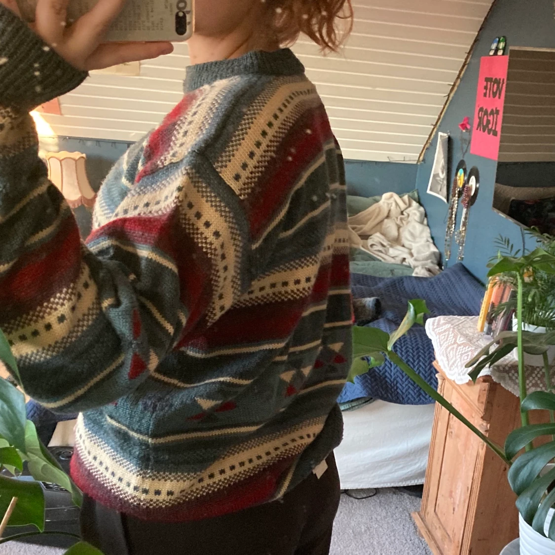 Stickad tröja - 90