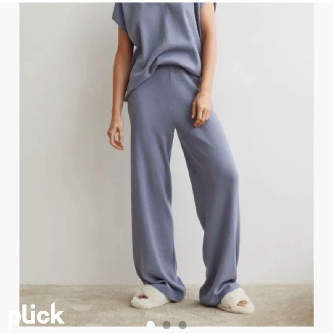 Stickade byxor från H&M