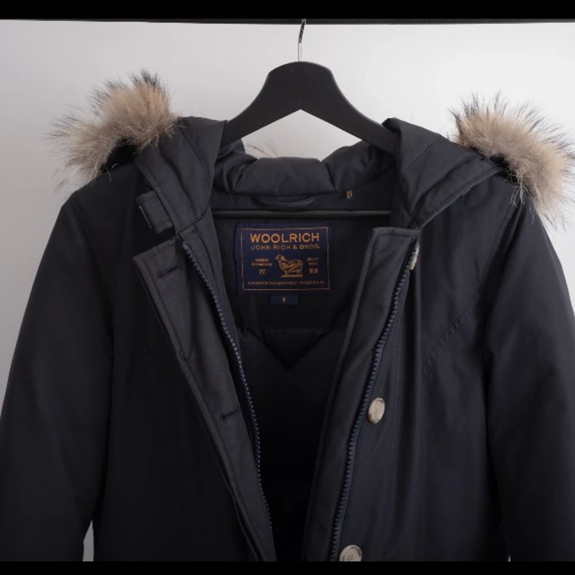 WOOLRICH - parka blå - 91