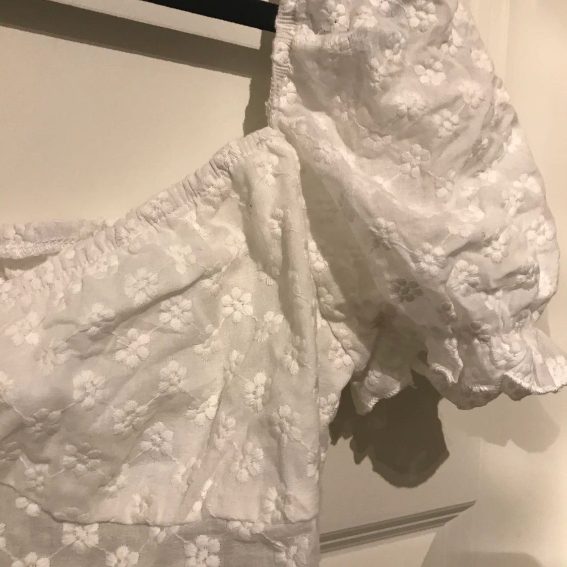 Vit spets blus  - 91