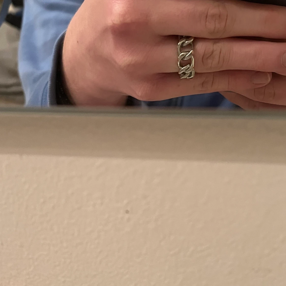 Justerbar ring silver - 91