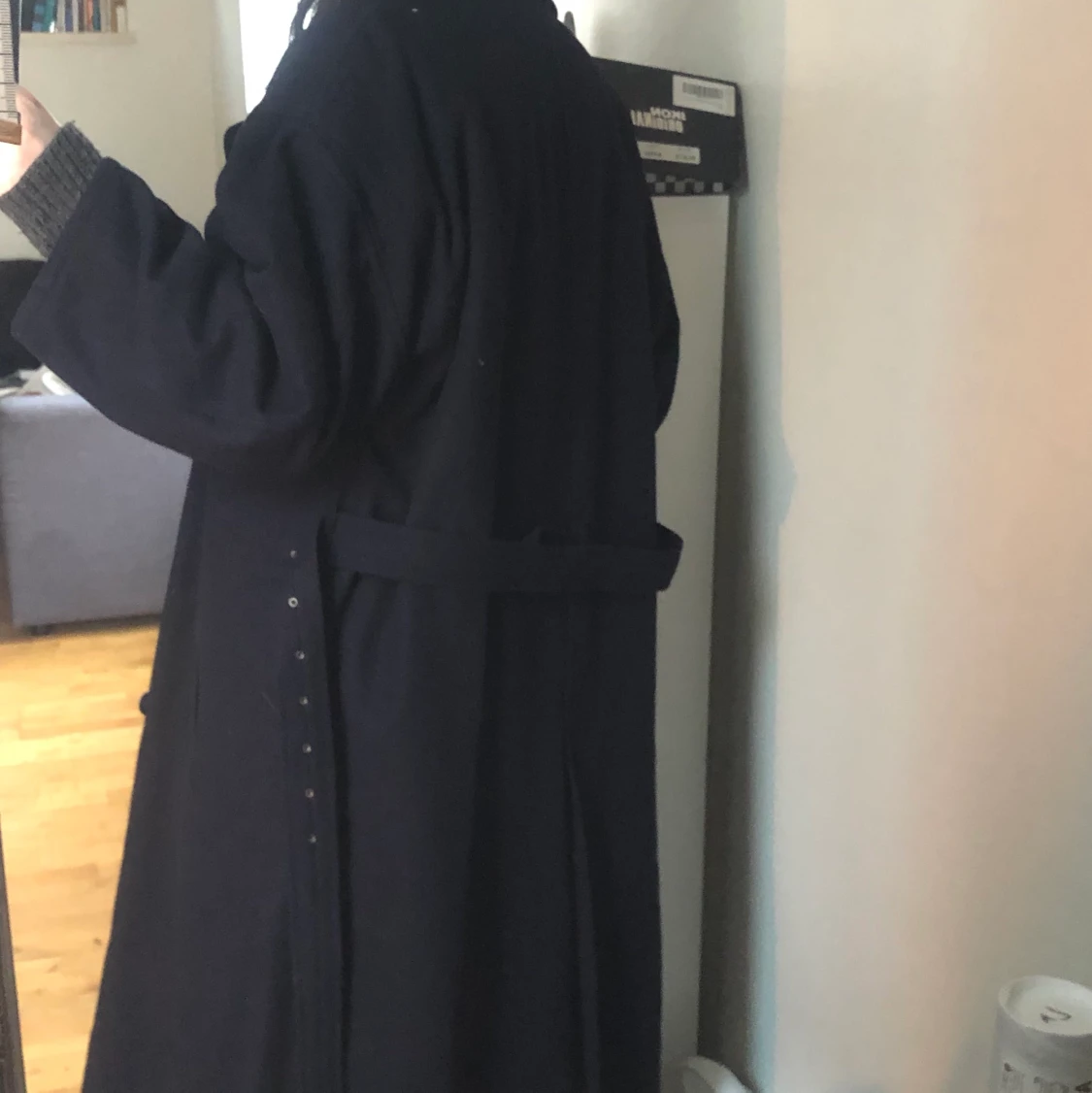 Mörkblå kappa - 90