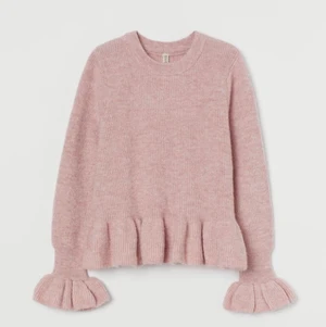 rosa stickad tröja - säljer denna super söta rosa stickade tröja, säljer pga att den inte riktigt satt som jag hade tänkt mig. använd endast 1 gång. ⚡️⚡️⚡️