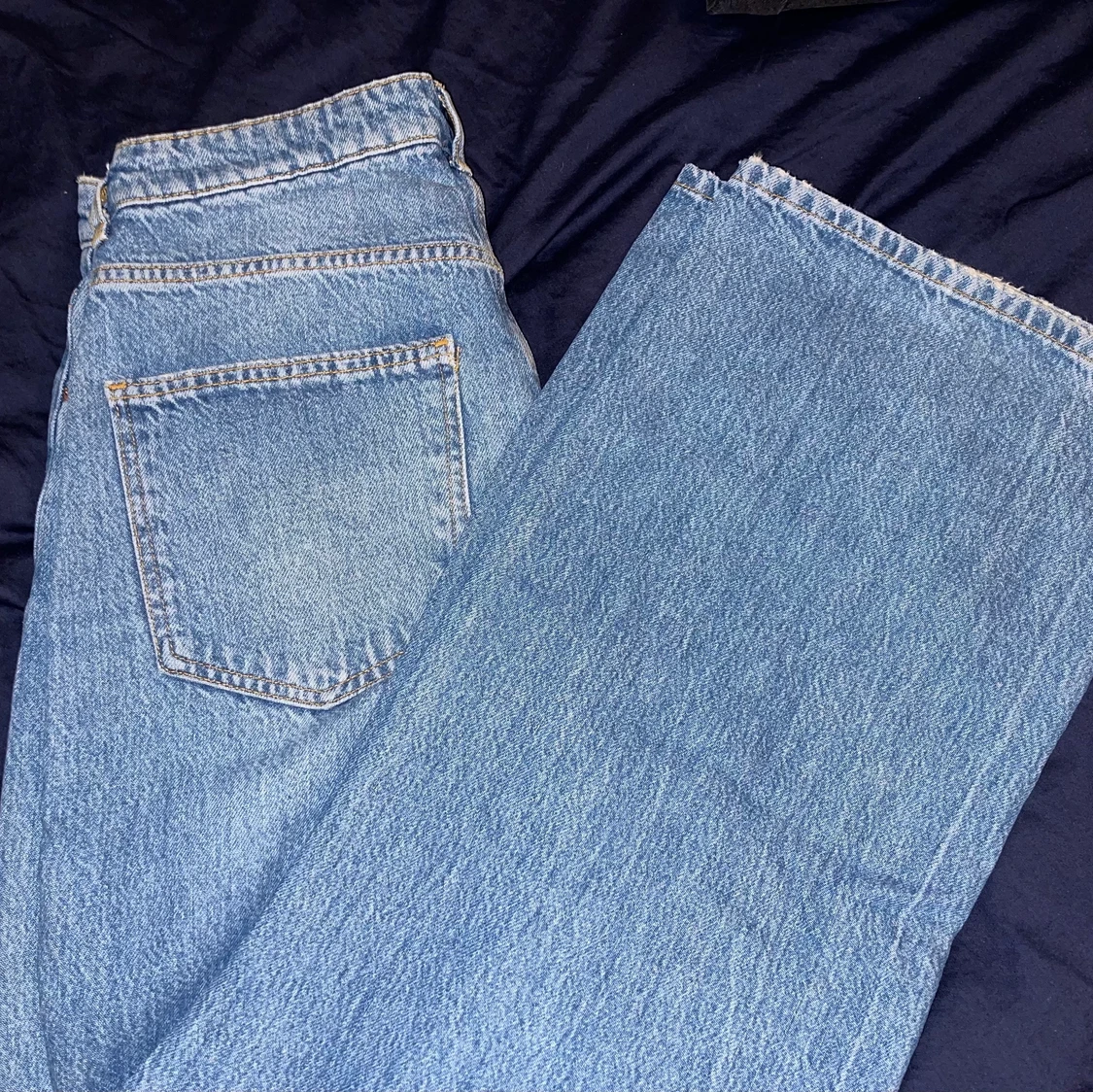 Blåa jeans 