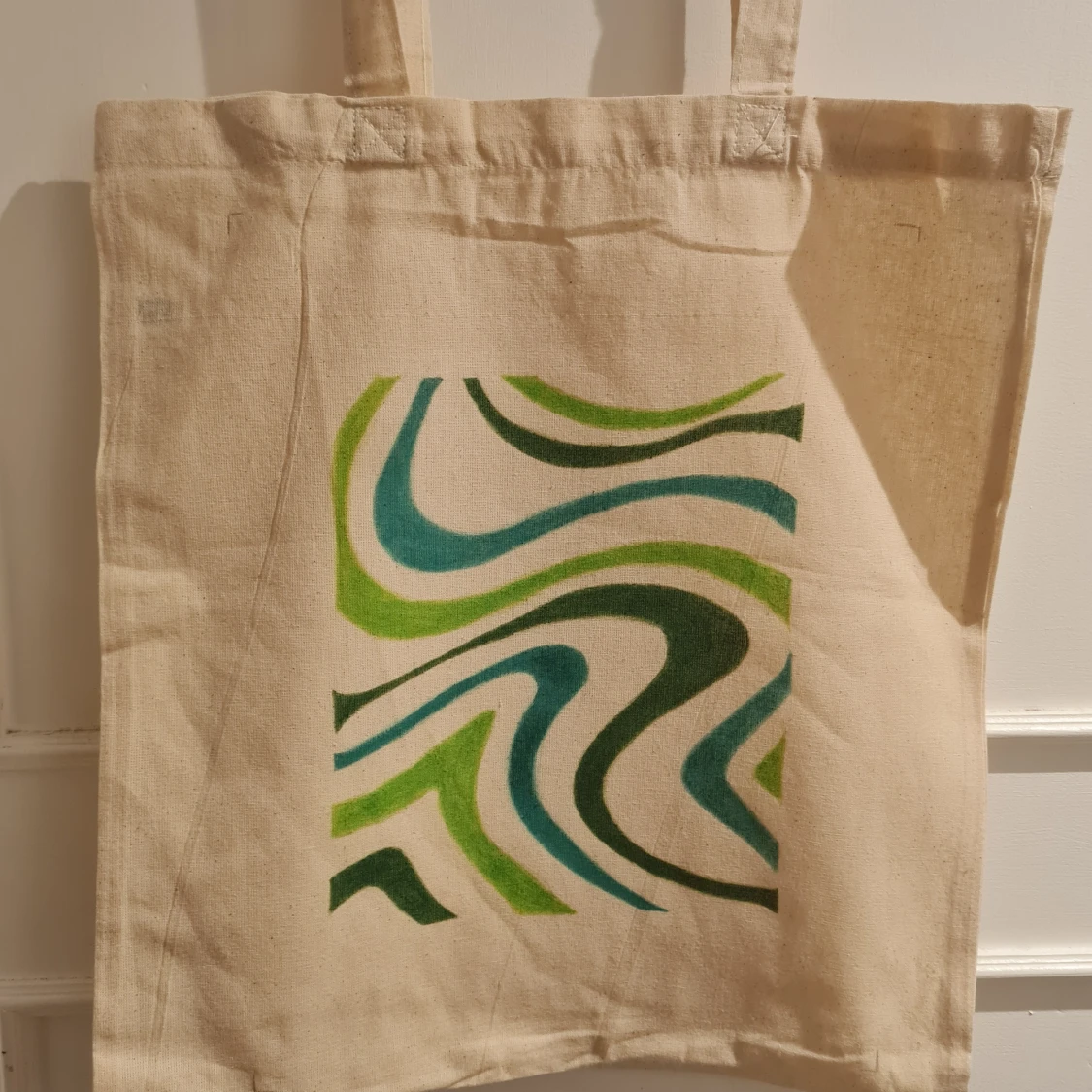 totebag med motiv đ„°