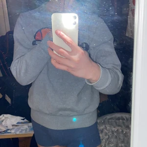 Ellesse sweater - En ellesse sweater i storlek M men passar mig som brukar ha S, den har lite slitage längta ut på ärmarna, jag tycker att de e snyggt men de e var en smaksak kom med ett bra pris och vi diskuterar, men skulle väl säga 150-200