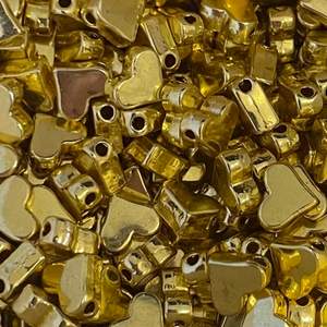 Jättefina guldiga pärlor i metall / stål!💗 Finns många! 15 stycken för 9kr + frakt!💗❤️