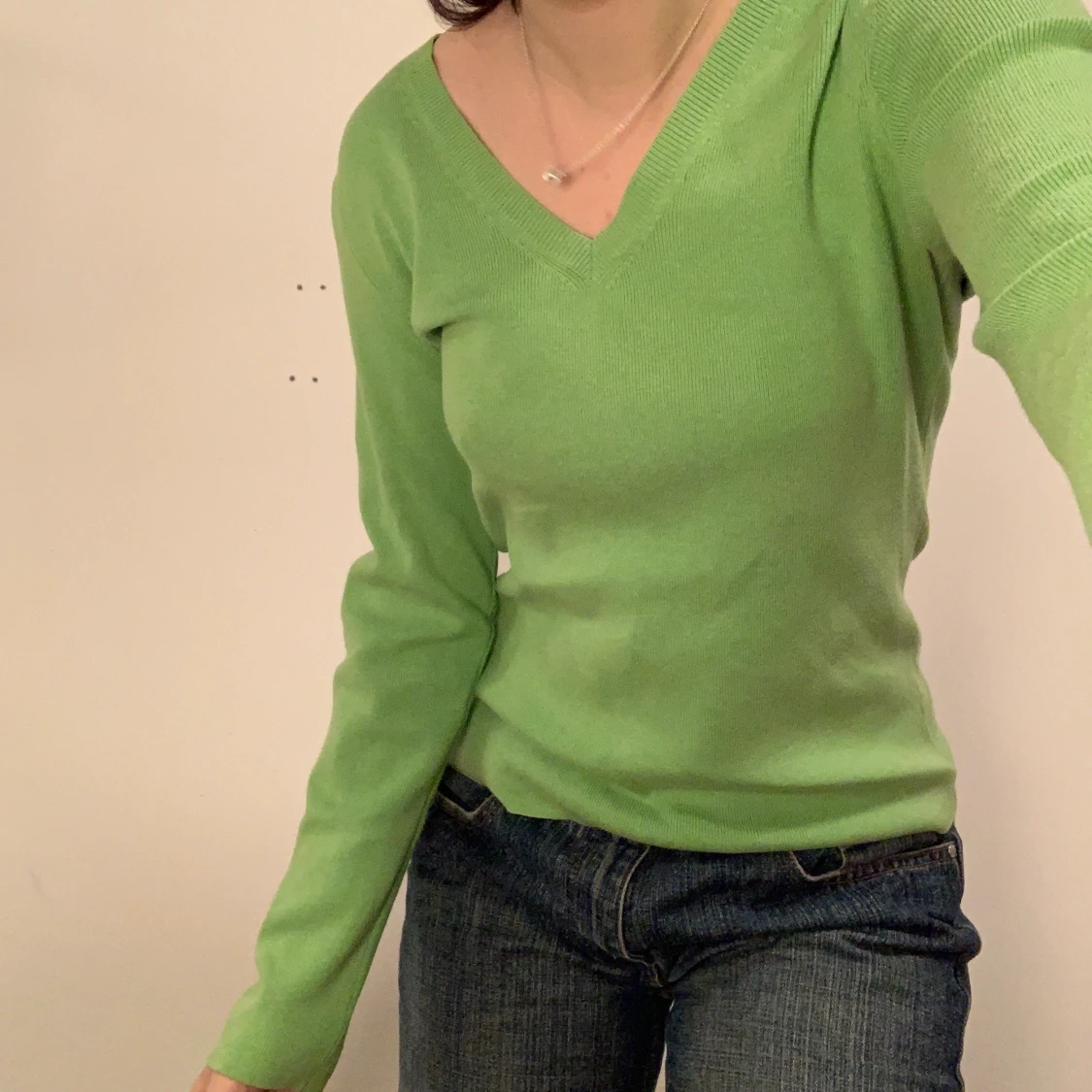 Grön pullover  - 90